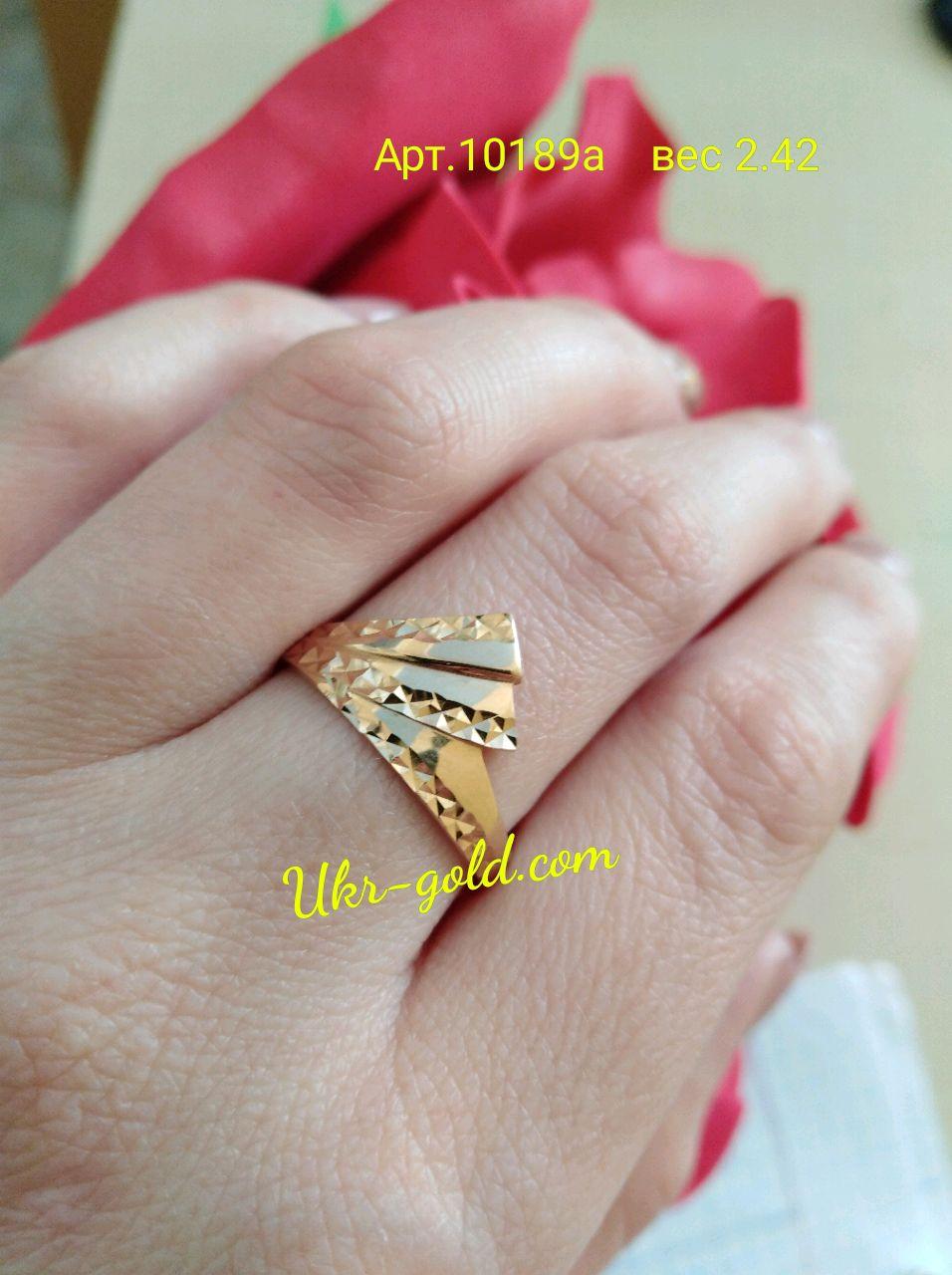 Жіночі каблучки золото 585пробы - Зображення 2