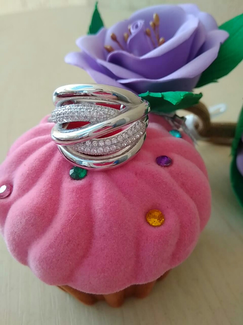 Кільце срібне срібло 925 проби - Зображення 2