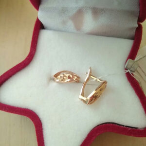 Золоті сережки 585 проби