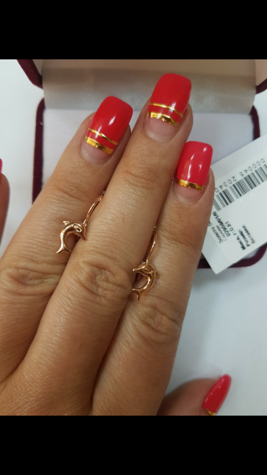 Золоті сережки - Зображення 7