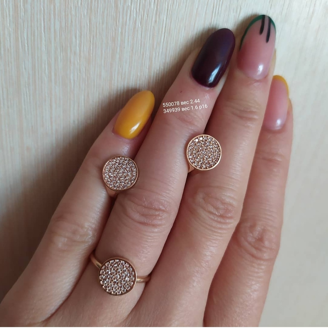 Кільце золоте 585 проби. - Зображення 4