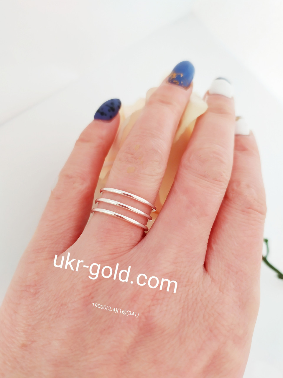 Кільце срібне