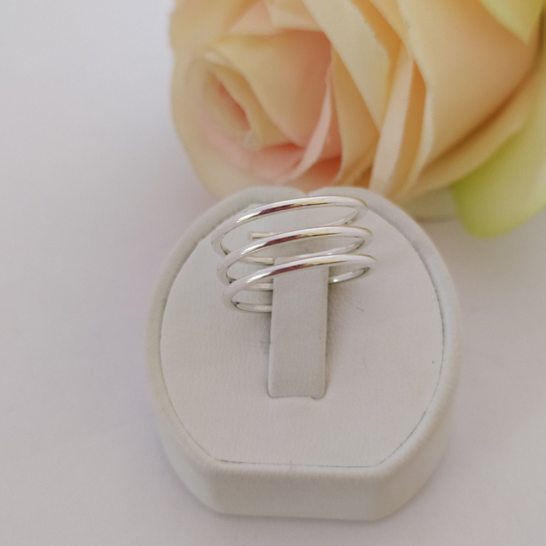 Кільце срібне - Зображення 3