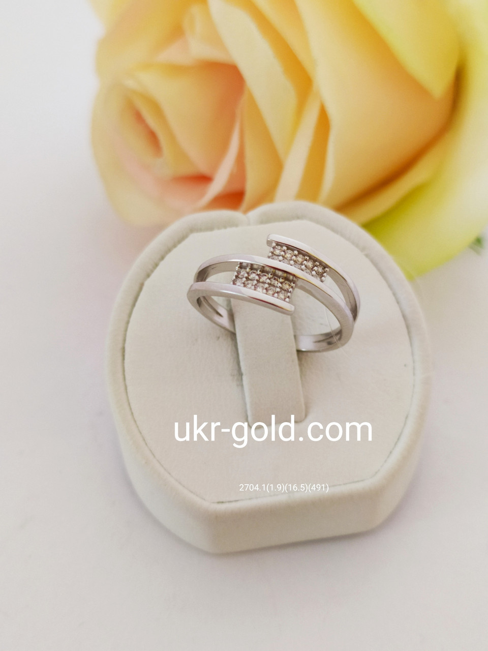 Кільце срібне