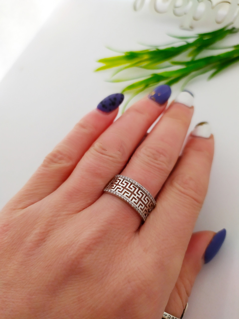 Срібне кільце - Зображення 2