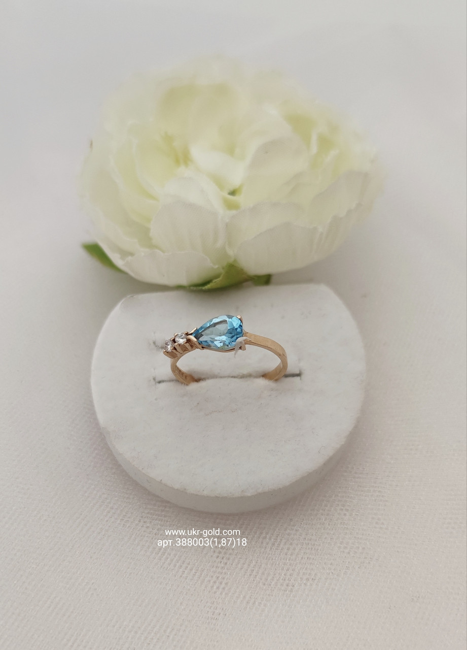 Жіноче золотое кольцо 585 проби