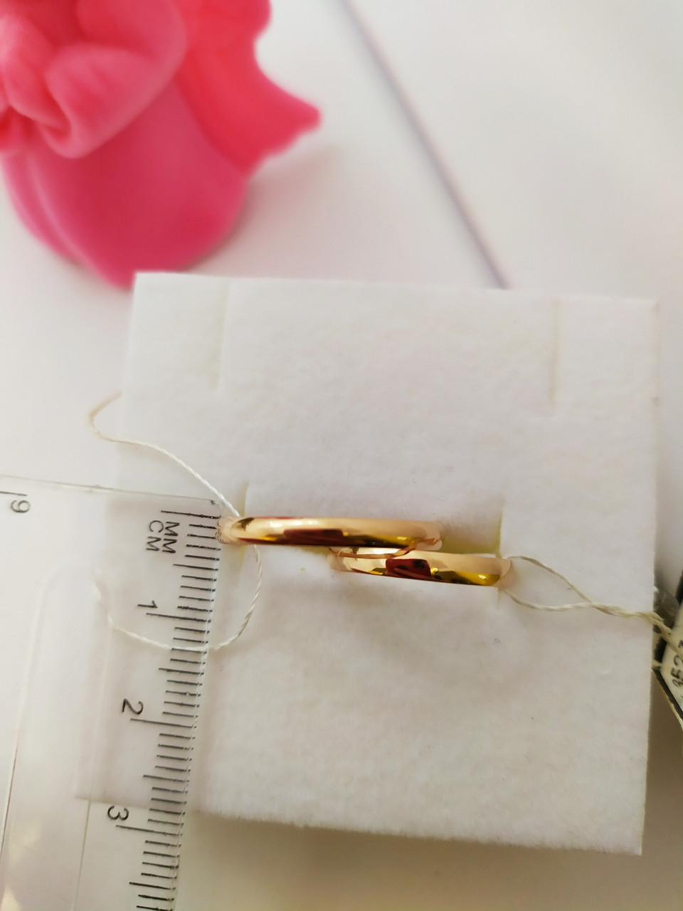 Обручку з червоного золота - Зображення 4