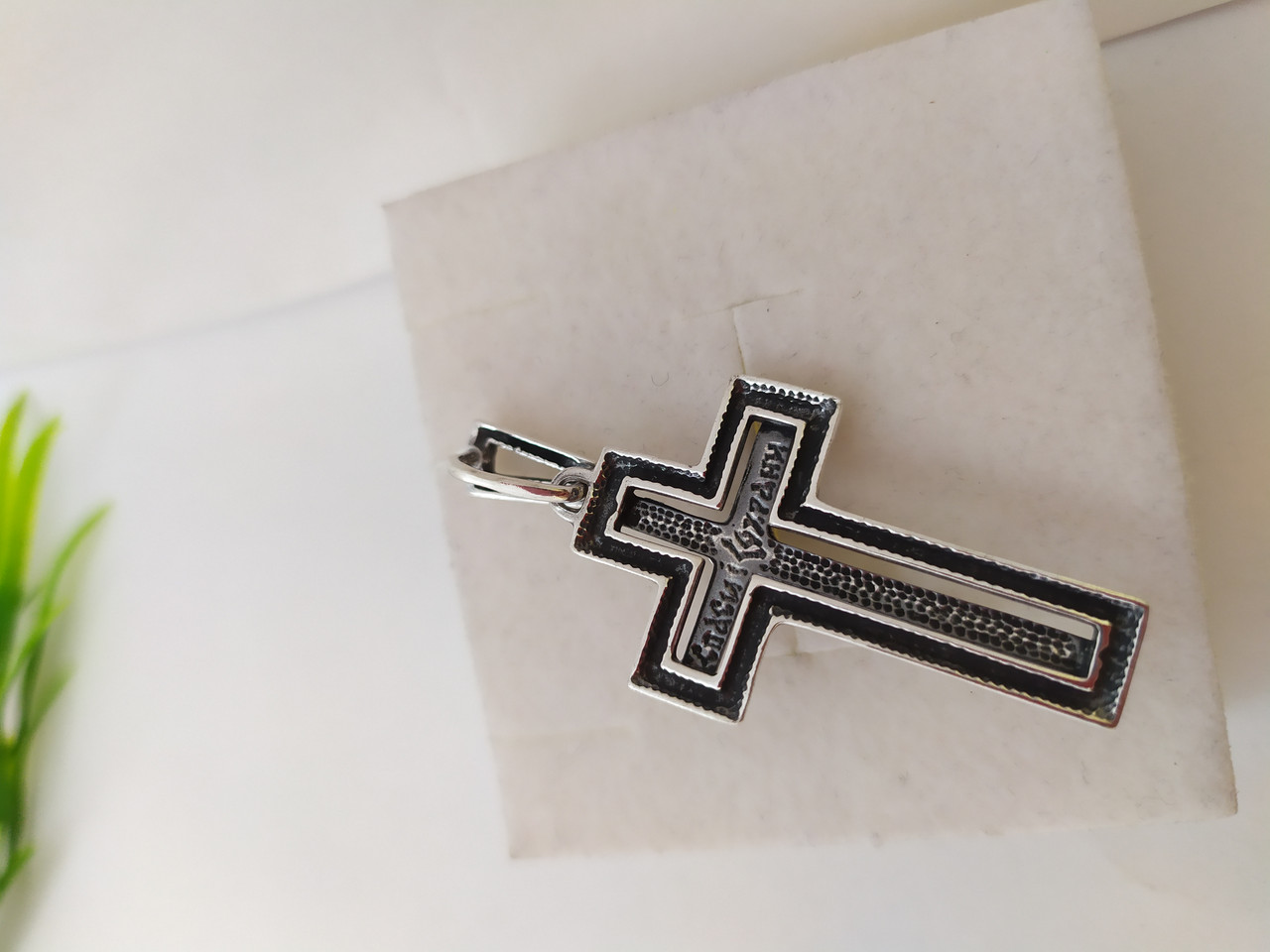 Срібний хрестик 925 проби - Зображення 2