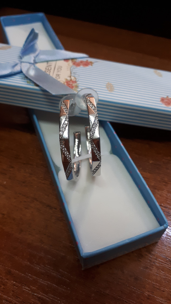 Сережки -кільця.