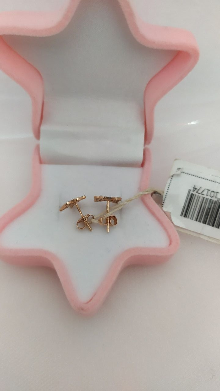 Сережки золоті 585 проби 80306 - Зображення 2