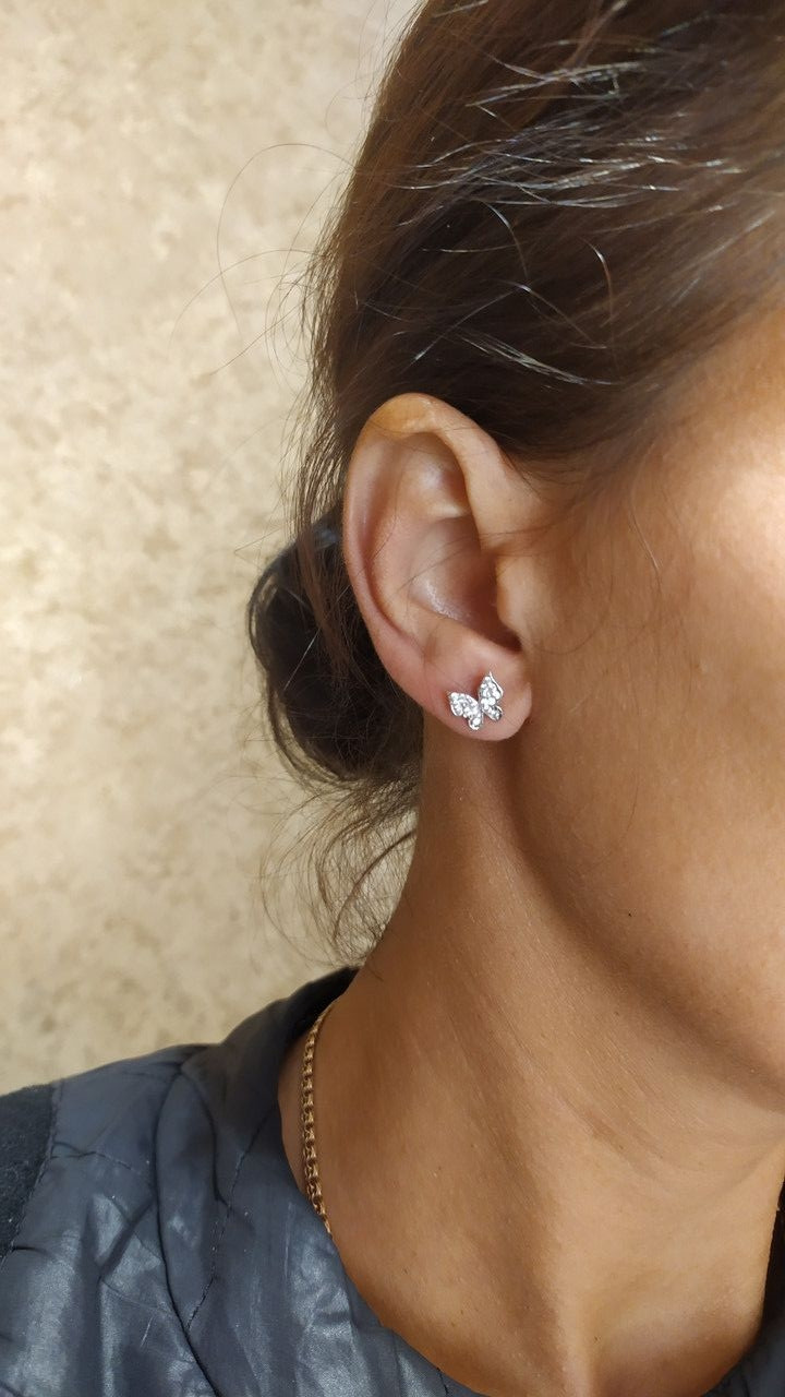 Сережки золоті 585 проби 80306 - Зображення 3