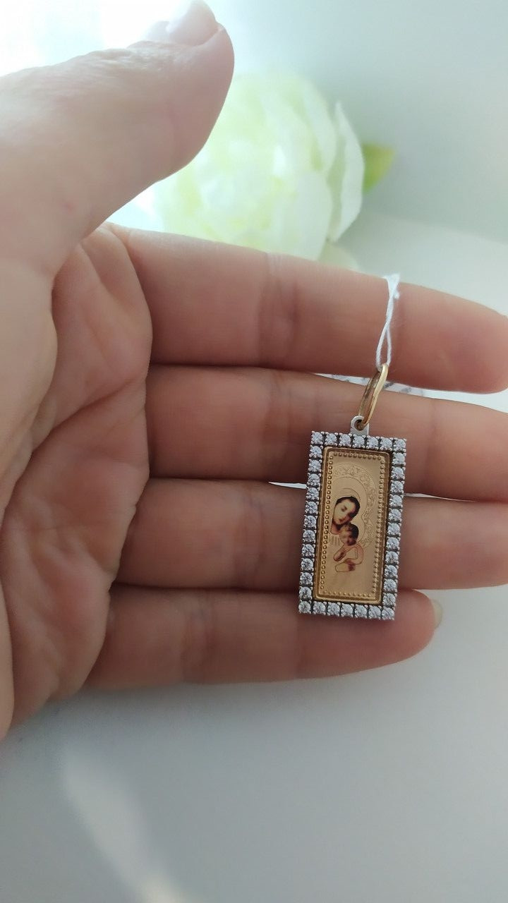 Підвіс ікона золота 585 проби - Зображення 3