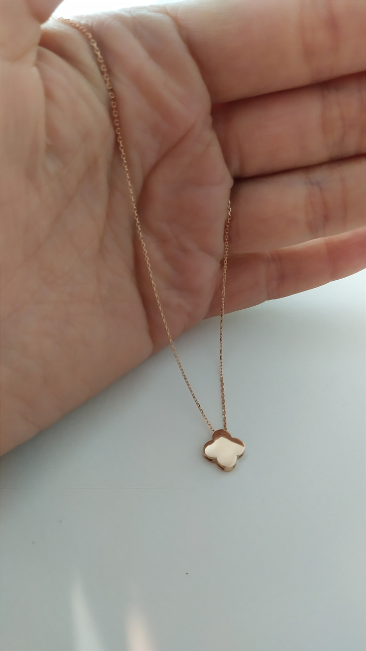 Золоте кольє з червоного золота - Зображення 4