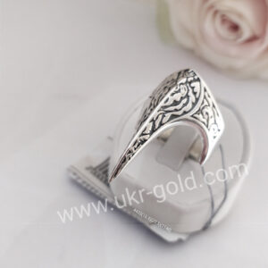 Срібний перстень кіготь дракона перстень байкерів 4433