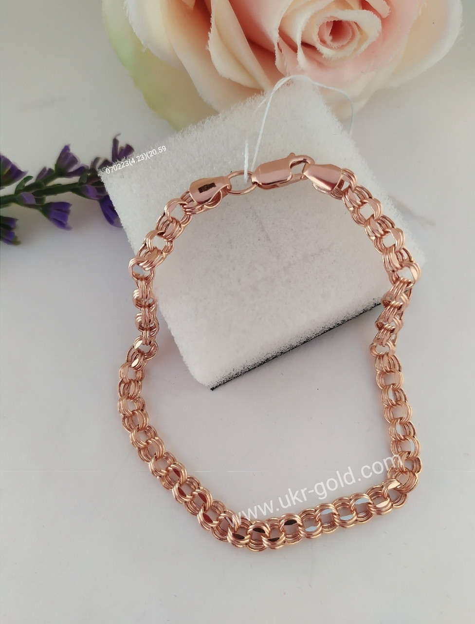 Золотий браслет Бісмарк браслет Бісмарк - Зображення 3