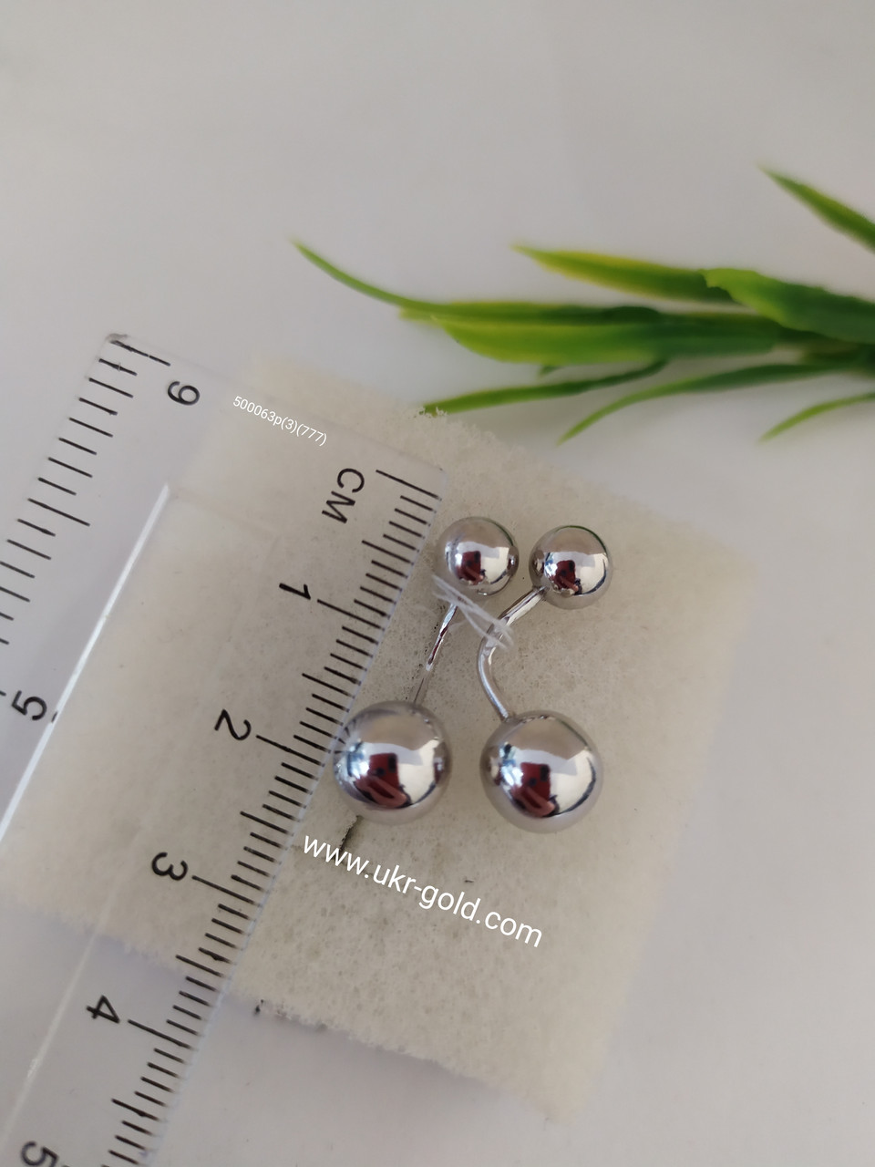 Срібні сережки 925 проби срібні сережки кулі срібні сережки матрьошки - Зображення 2