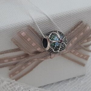 Срібний кулон шарм браслет на пандора 925 проби.