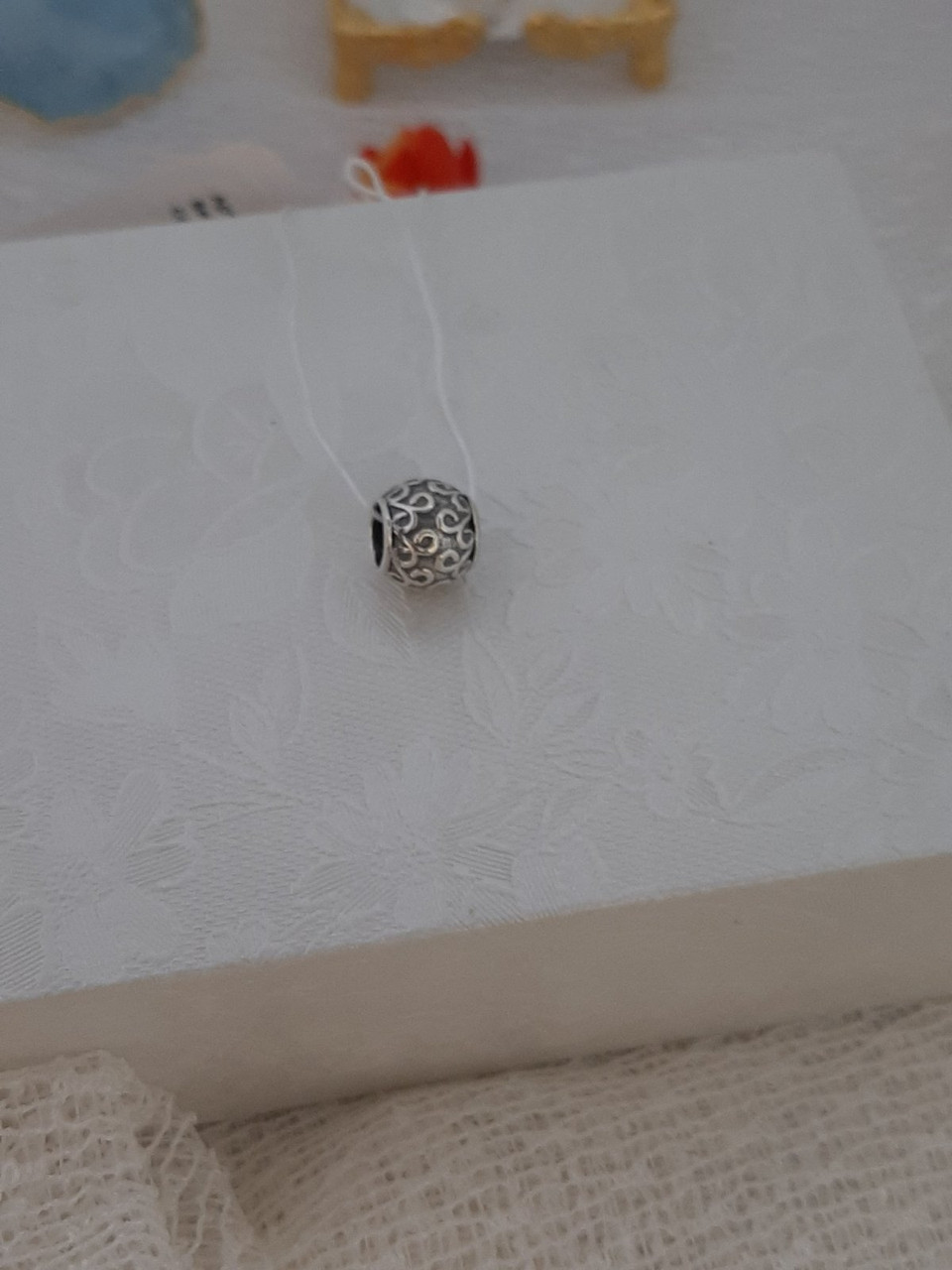 Срібні кулон шарм Срібна намистина шармик 0610.10