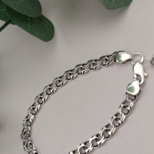 Срібний браслет "Бісмарк" 925 проби