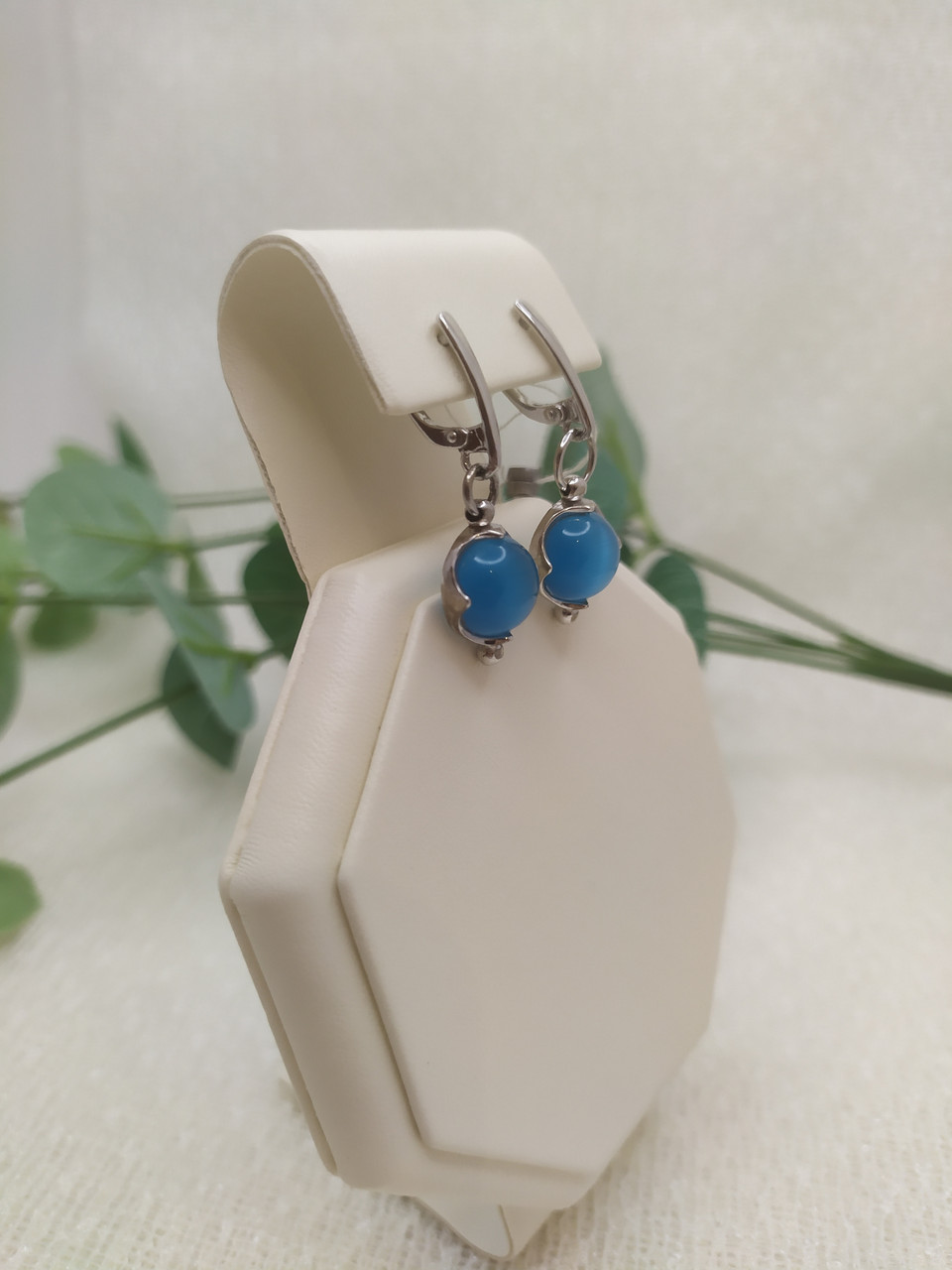 Срібні сережки 925 проби - Зображення 2