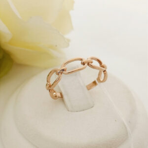 Золота каблучка без камінь, золоте кільце недорого золоте кільце без вставок