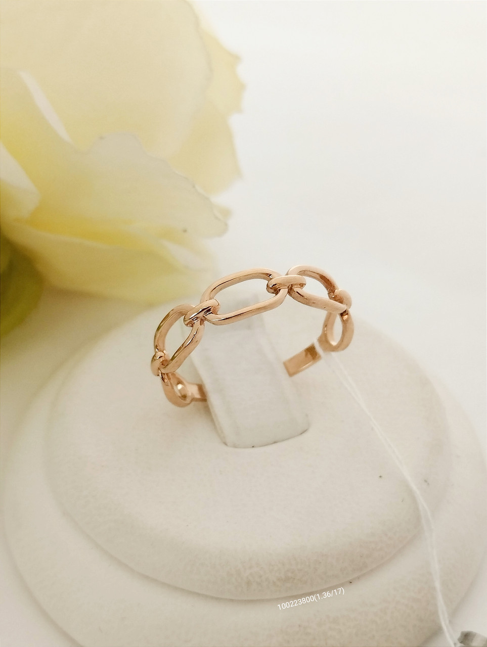 Золота каблучка без камінь, золоте кільце недорого золоте кільце без вставок