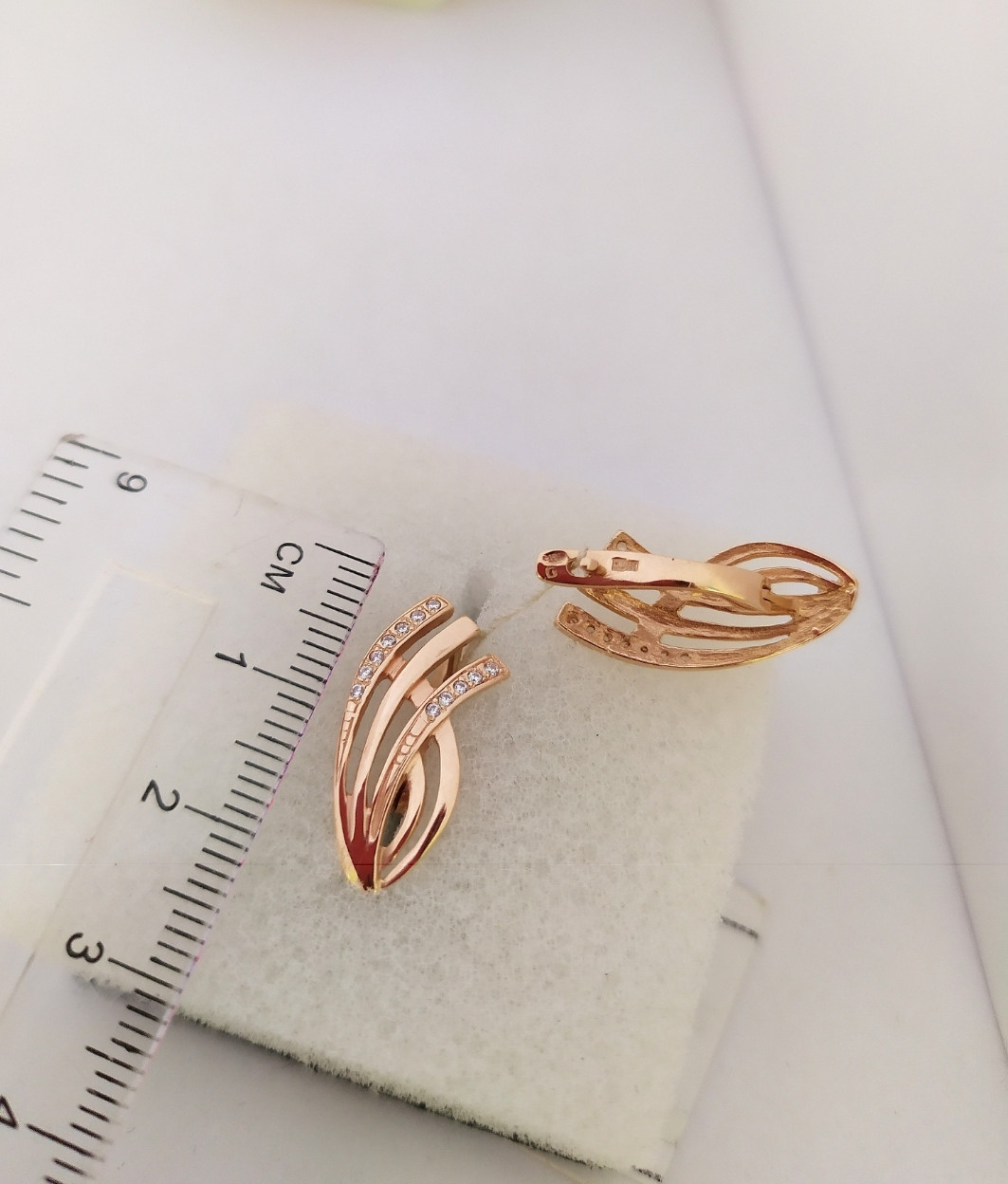 Золоті сережки 585 проби. - Зображення 3