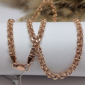 4291838453_zolotij-lantsyuzhok-bismark.jpg Золотий ланцюжок "Бісмарк" в червоному золоті 585 проби