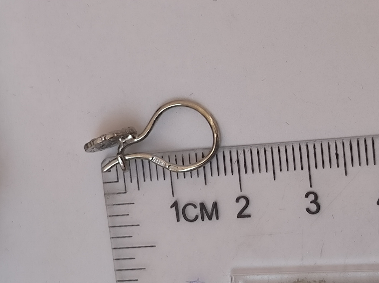 Срібні сережки 925 проби - Зображення 3