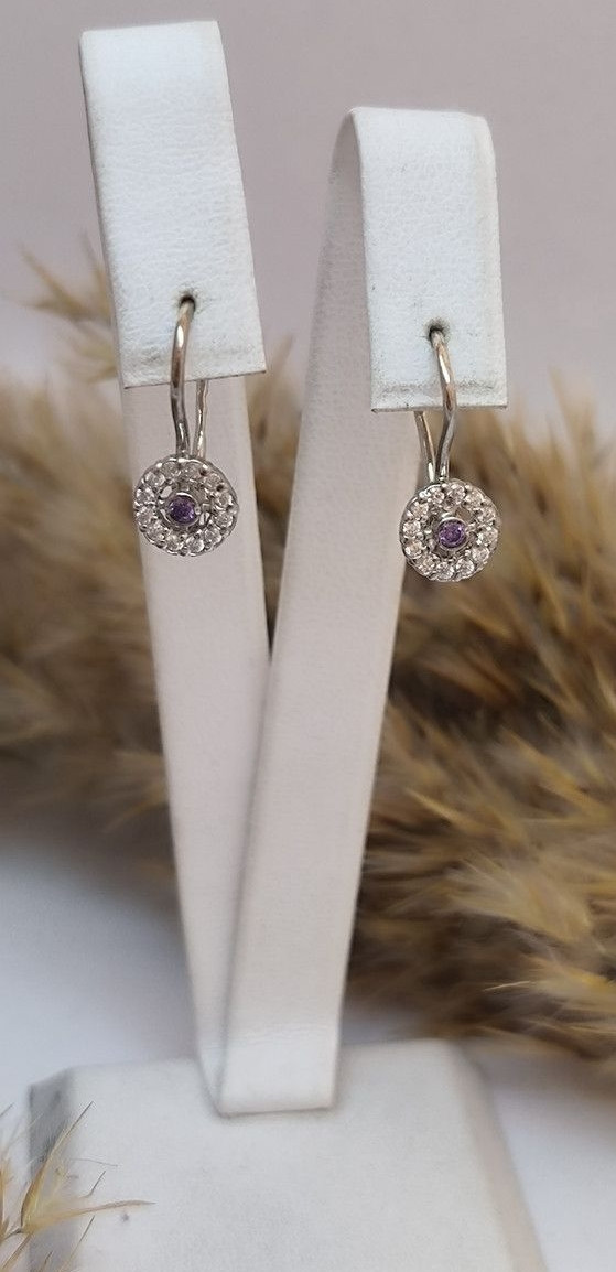 Срібні сережки 925 проби