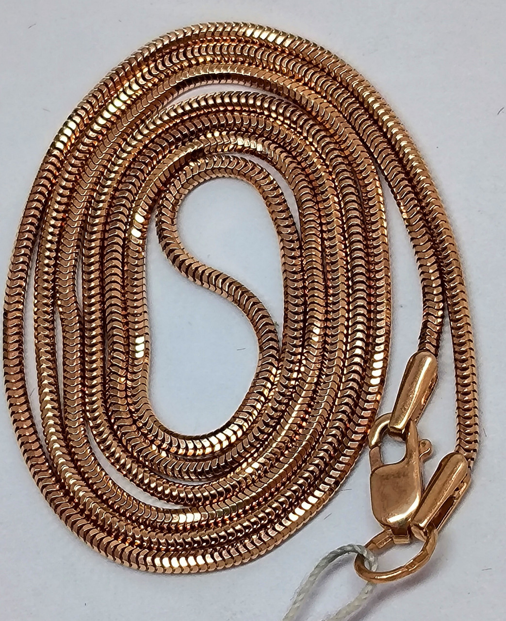 Золотий ланцюжок 585 проби з червоного золота - Зображення 4