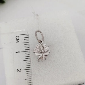 Срібний кулон знак зодіаку Близнюки