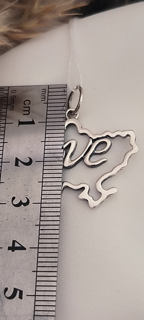 Срібний патріотичний кулон 925 проби - Зображення 3