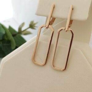 4439137669_zolotye-sergi-geometriya.jpg Золоті сережки геометрія без вставок, стильні золоті сережки 20137200