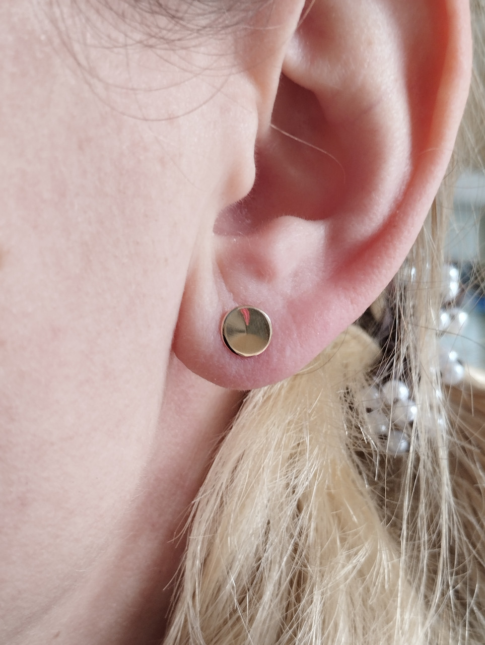 Золоті сережки монетки, сережки монети - Зображення 5