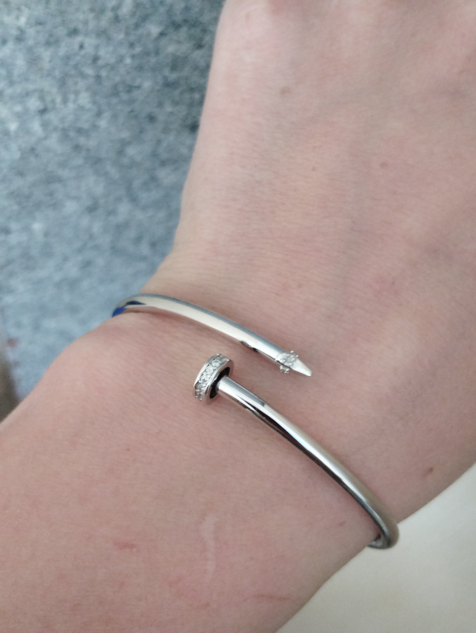 Срібний браслет цвях, браслет цвях. браслет цвях - Зображення 3