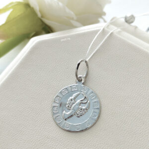 Срібний кулон знак зодіаку Рак