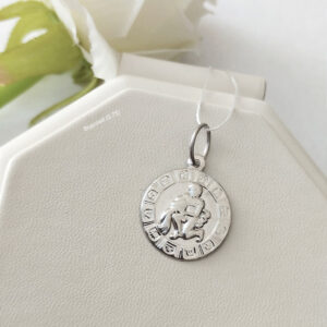 Срібний кулон знак зодіаку Водолій