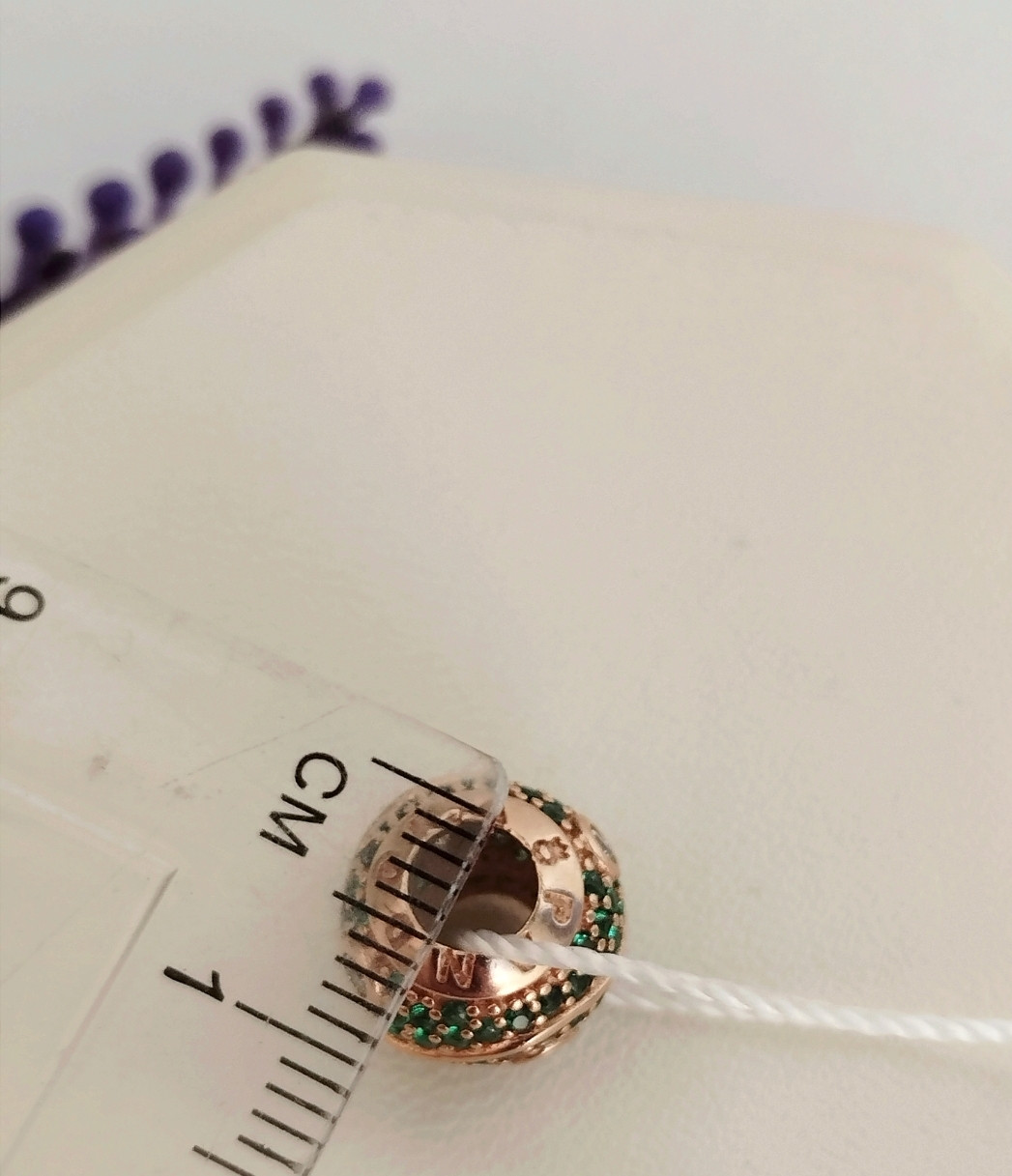 Золотий кулон шарм на браслет - Зображення 3