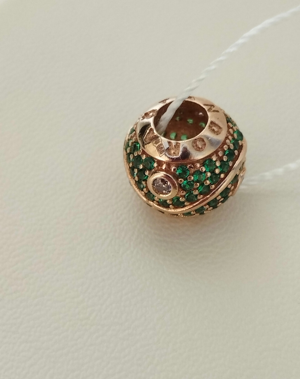 Золотий кулон шарм на браслет - Зображення 2