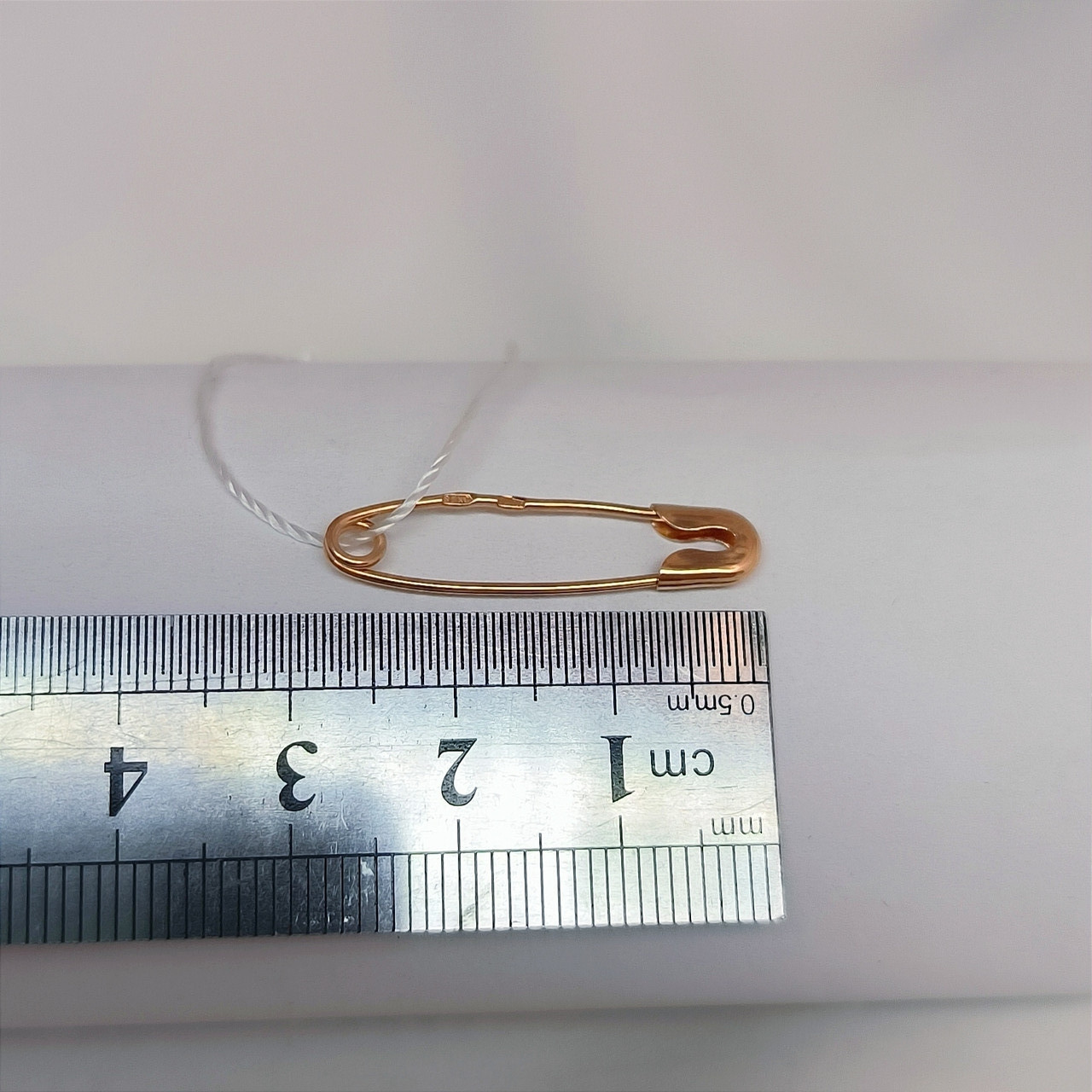 Золота шпилька 585 проби. - Зображення 2