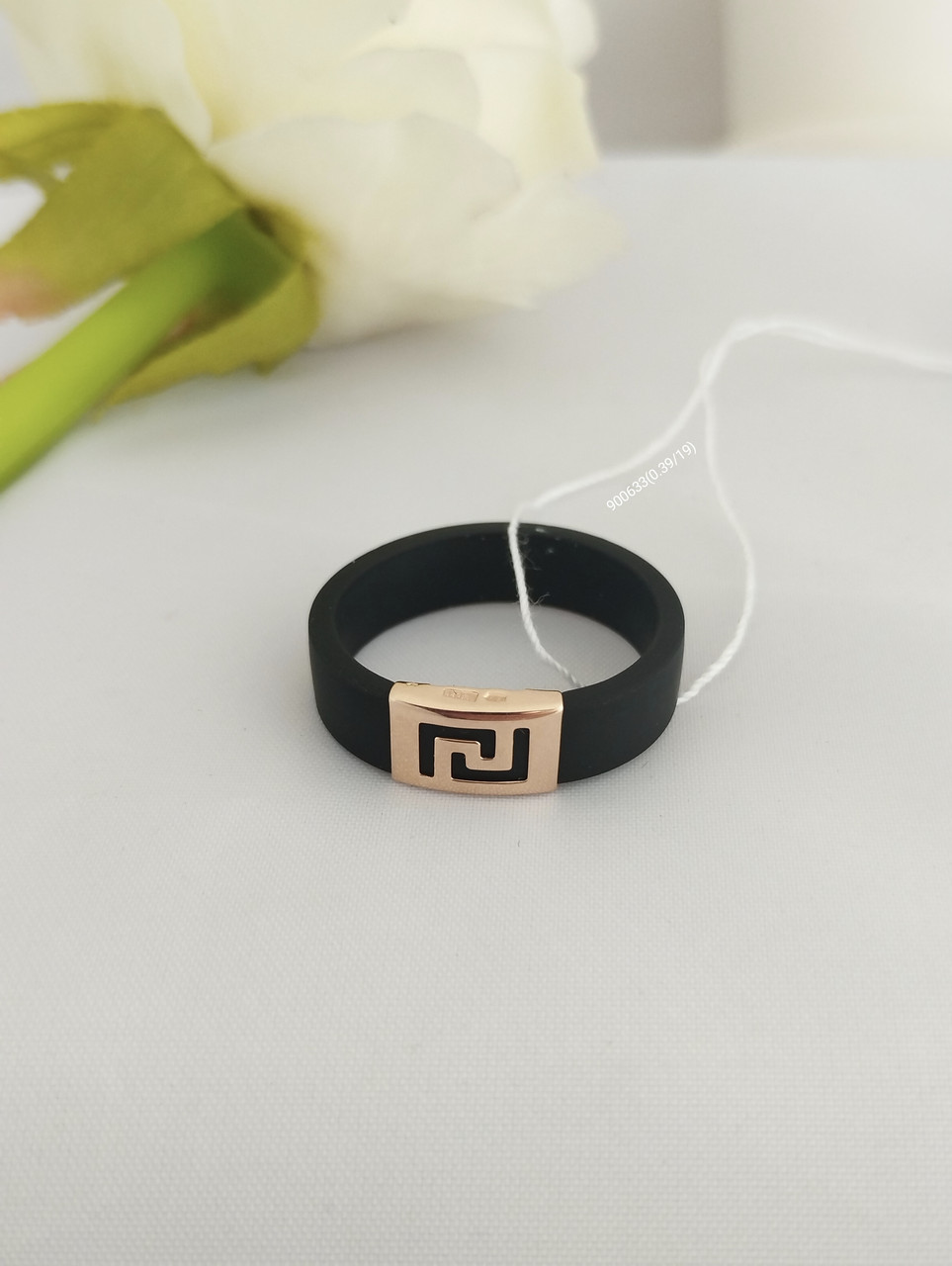 Каучукове кільце із золотом - Зображення 2