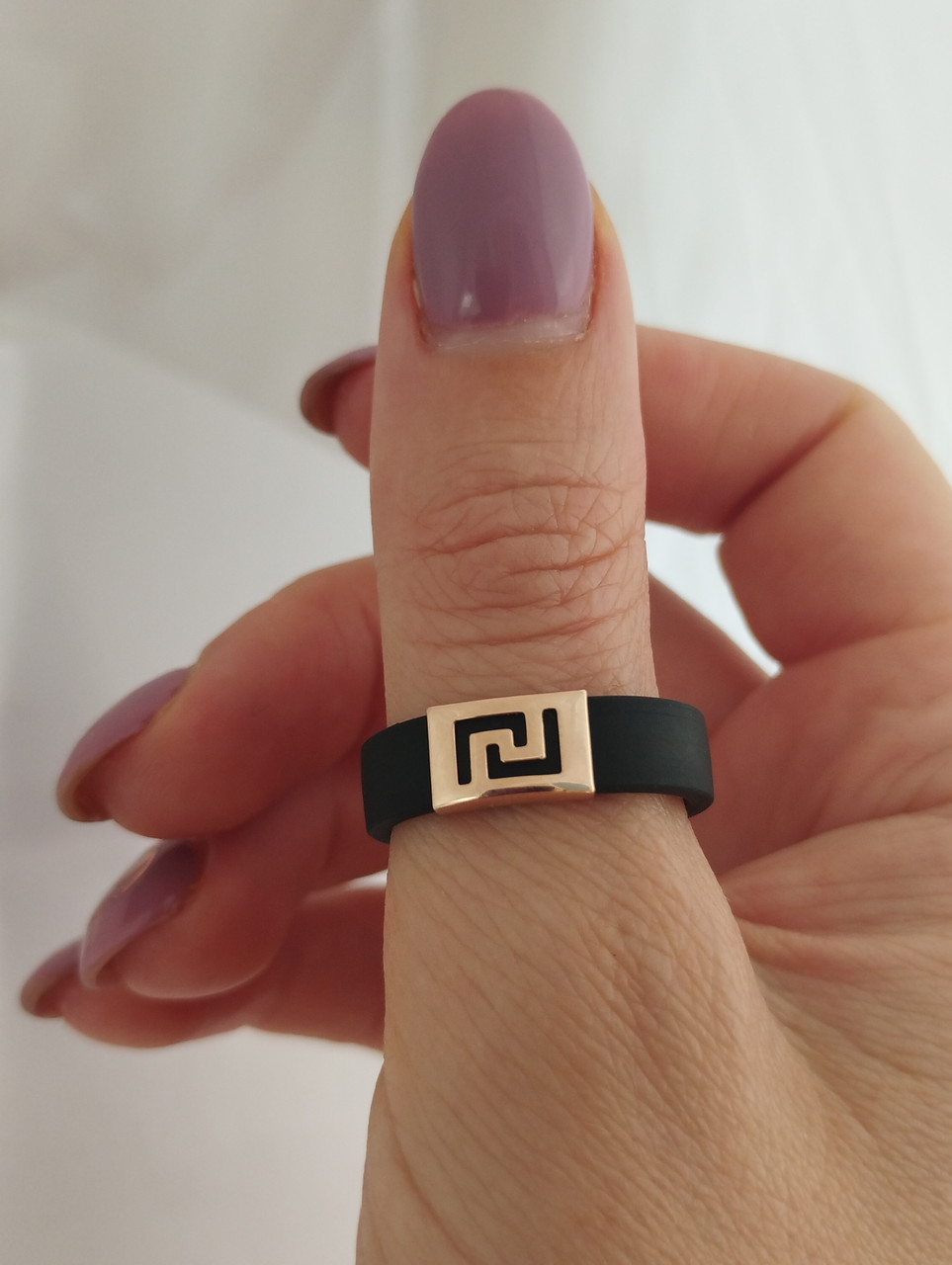 Каучукове кільце із золотом - Зображення 5