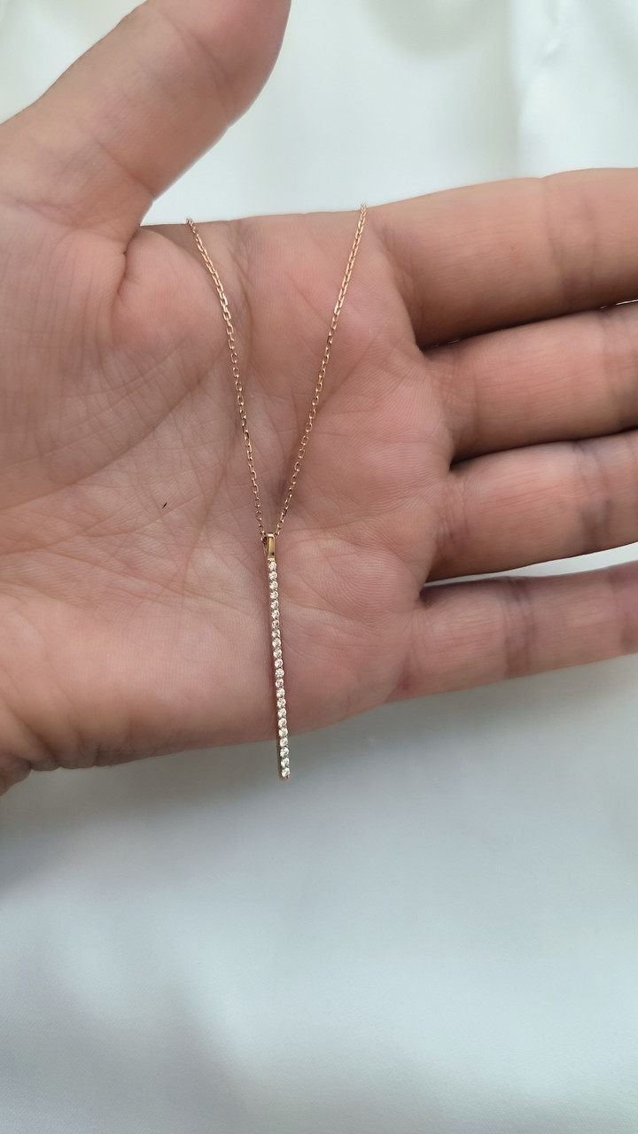 Золоте кольє 585 проби - Зображення 4