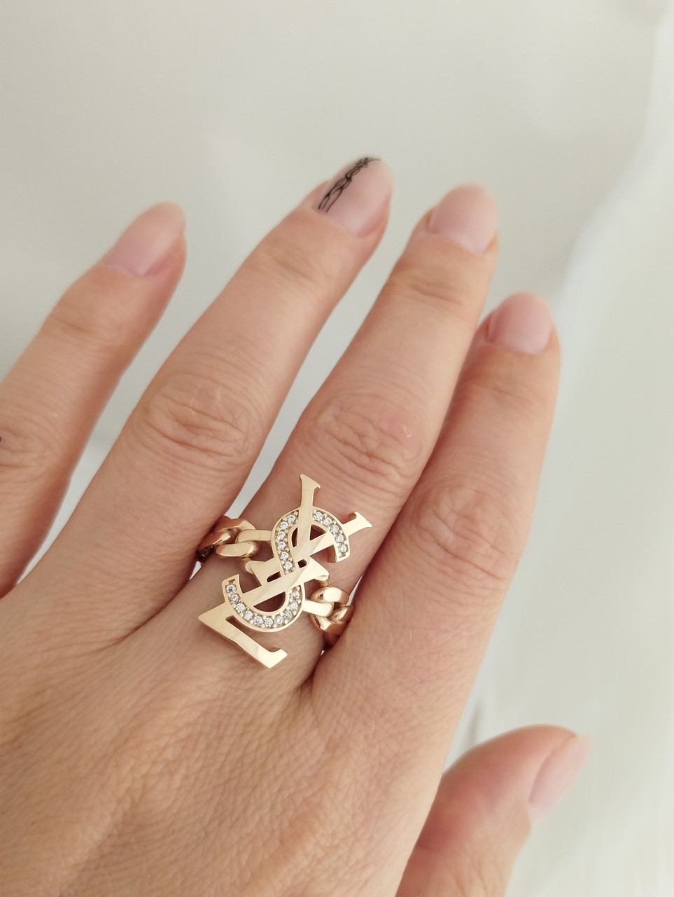 Золоте кільце велике золоте кільце - Зображення 3