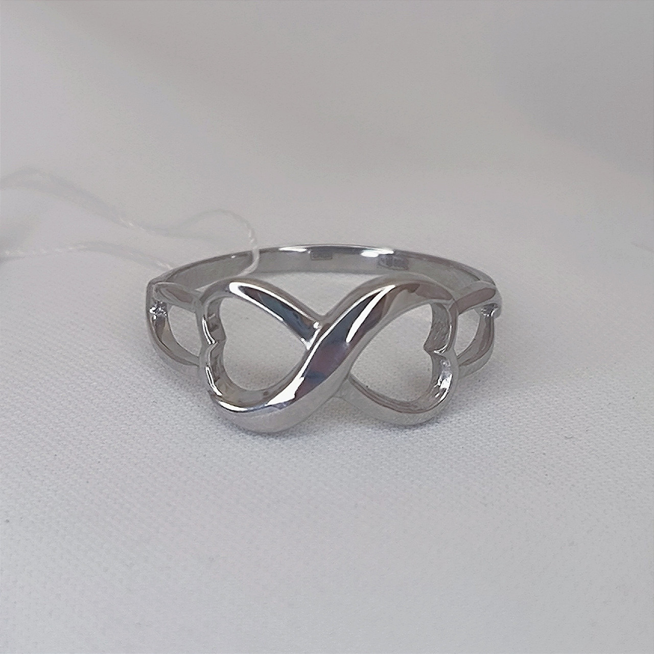 Срібне кільце нескінченність - Зображення 2