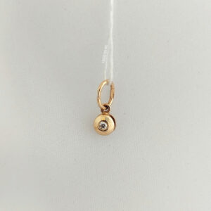 4901104662_zolotoj-kulon-s.jpg Золотий кулон з цирконієм, золотий кулон у стилі мінімалізм