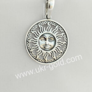 Срібний кулон амулет оберег Яріло