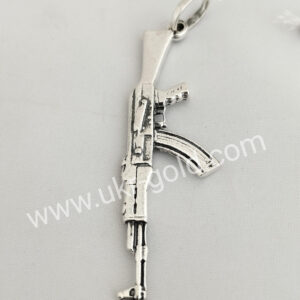 Срібний кулон автомат