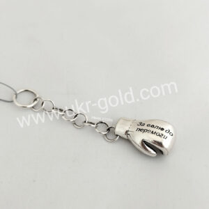 Срібний кулон рукавичка, кулон боксерська рукавичка